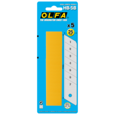 Лезо OLFA HB-5B для найважчих робіт HEAVY DUTY 126х25х0,7 мм (402511)
